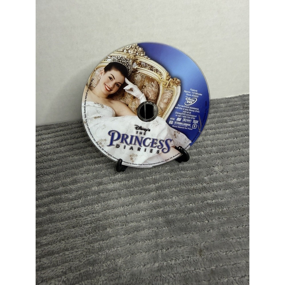 The Princess Diaries (DVD, 2001) Disc Only